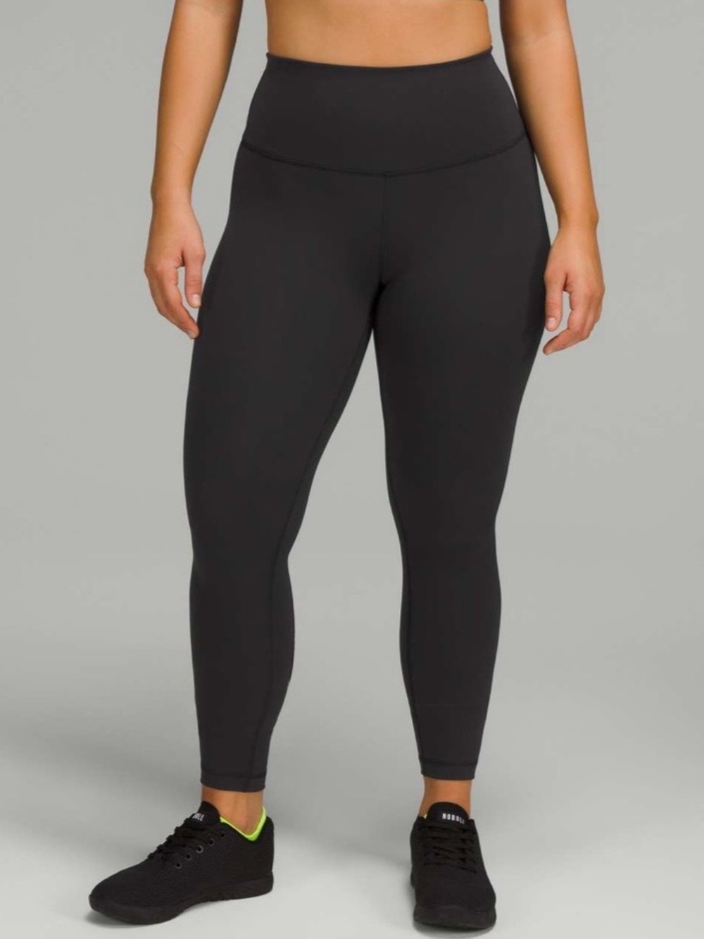 Lululemon Wunder Train Contour Fit High-Rise Tight 25" in Black | Size 10